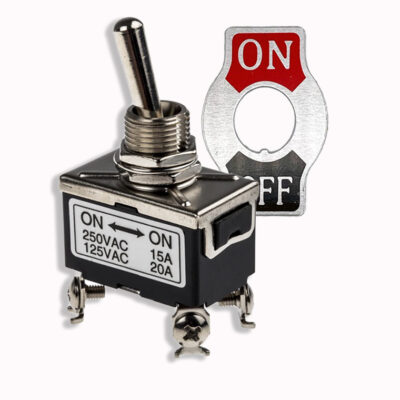 TOGGLE SWITCH 250VAC/125VAC -597255