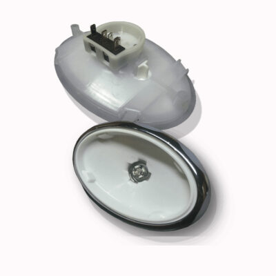 SWITCH BUTTON GPB1280 CHROME OPAL