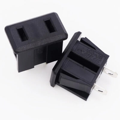 AC SOCKET 2 PIN US TYPE -598681